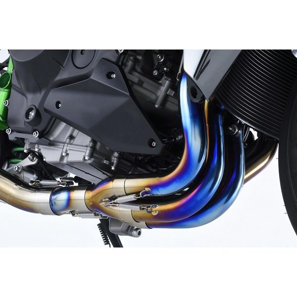 OVER オーヴァー TT-Formula RS レーシングチタン 4-2-1マフラー Ninja H2の画像