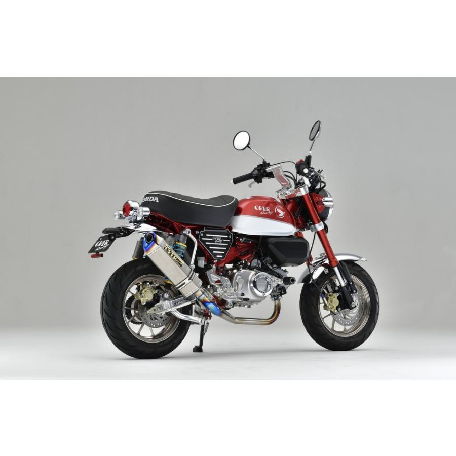OVER オーヴァー TT-Formula RS サウンドアジャストマフラー MONKEY125(18-20)の画像