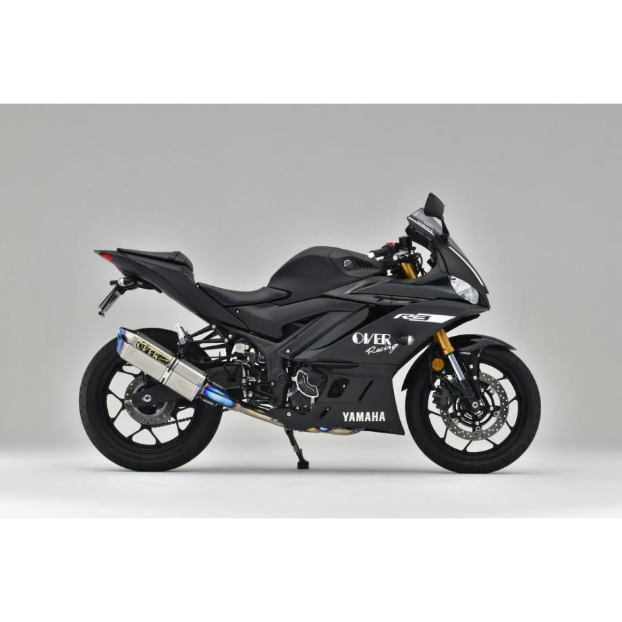 OVER オーヴァー TT-Formula RS チタン 2-1マフラー YZF-R3(19)|motoism|02