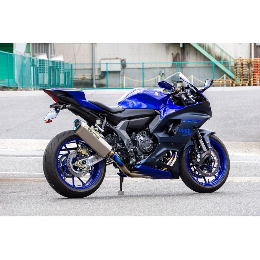 OVER オーヴァー TT-Formula RS フルチタン 2-1マフラー YZF-R7(22)｜motoism｜03