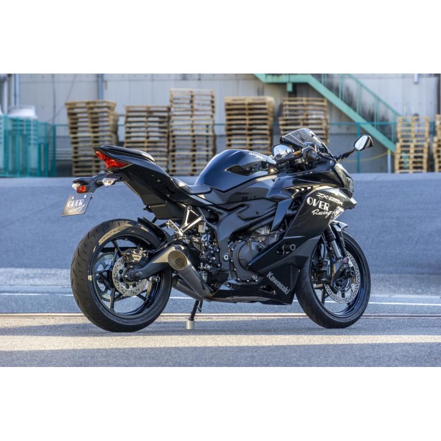 OVER RACING オーヴァー フルチタン メガホン 4-2-1マフラー ZX OVER RACING オーヴァー フルチタン メガホン 4-2-1マフラー ZX