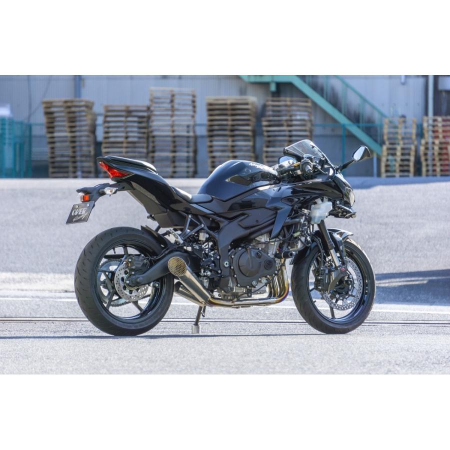 OVER RACING オーヴァー フルチタン メガホン 4-2-1マフラー ZX OVER RACING オーヴァー フルチタン メガホン 4-2-1マフラー ZX
