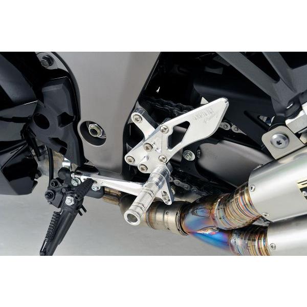 OVER RACING オーヴァー バックステップ 4ポジション シルバー OVER RACING オーヴァー バックステップ 4ポジション シルバー