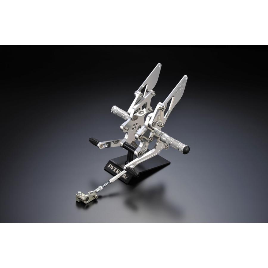 OVER RACING オーヴァー バックステップ 4ポジション シルバー OVER RACING オーヴァー バックステップ 4ポジション シルバー