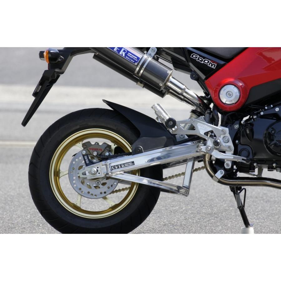 OVER オーヴァー スイングアーム OVタイプ スタビライザー付 20cmロング カラー バイク用品 スイングアーム OVタイプ(ディスク)(SWING ARM OV-TYPE ) OVER RACING(オーバーレーシング) XR100