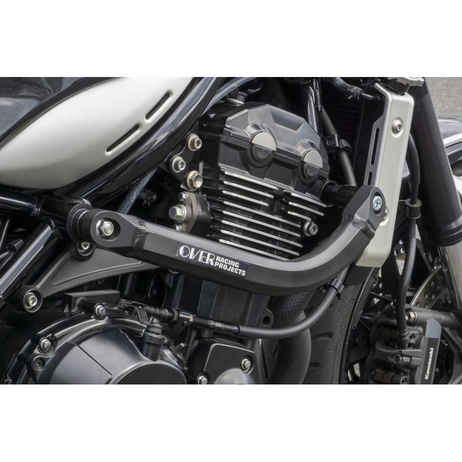 OVER RACING オーヴァー サブフレームキット ブラック Z900RS(21 OVER RACING オーヴァー サブフレームキット ブラック Z900RS(21