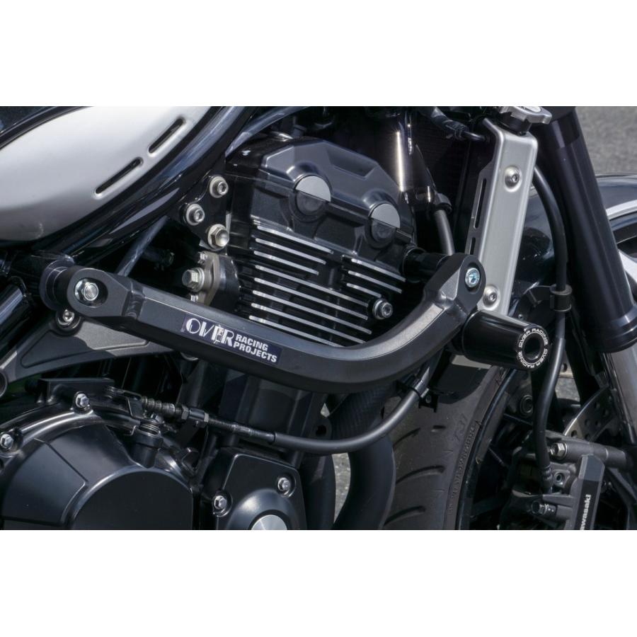 OVER RACING オーヴァー サブフレームキット ブラック Z900RS(21 OVER RACING オーヴァー サブフレームキット ブラック Z900RS(21