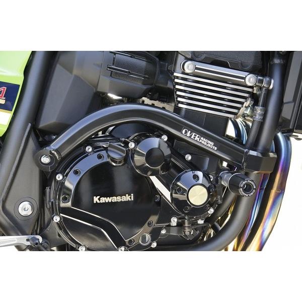 OVER RACING オーヴァー サブフレームキット ブラック ZRX1200 OVER RACING オーヴァー サブフレームキット ブラック ZRX1200