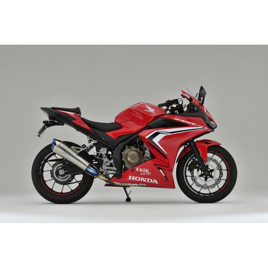 OVER RACING オーヴァー フェンダーレスキット ブラック CBR400R(16-18