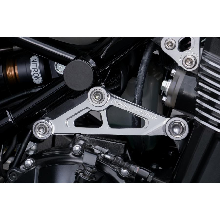 OVER RACING オーヴァー エンジンハンガー シルバーZ900RS OVER RACING オーヴァー エンジンハンガー シルバーZ900RS