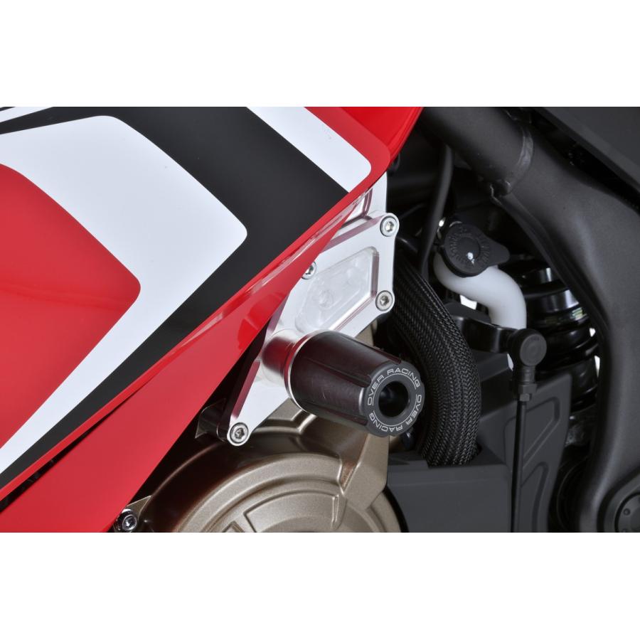 OVER オーヴァー レーシングスライダー ブラック CBR400R(19) 当店