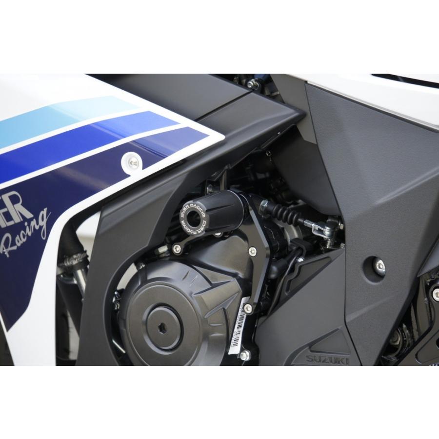 OVER RACING オーヴァー レーシングスライダー ブラック GSX250R OVER RACING オーヴァー レーシングスライダー ブラック GSX250R