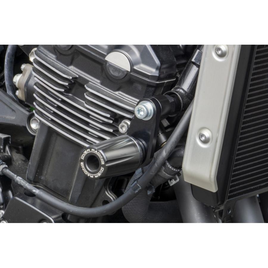OVER RACING オーヴァー エンジンスライダー ブラック Z900RS(21 OVER RACING オーヴァー エンジンスライダー ブラック Z900RS(21