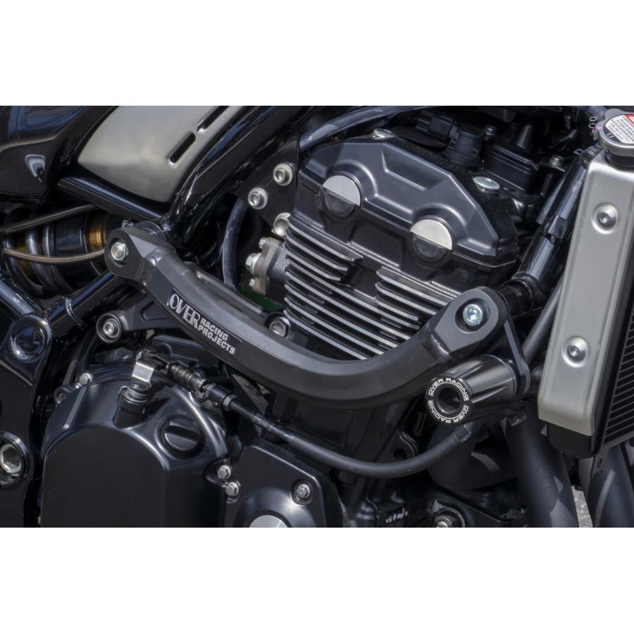 OVER RACING オーヴァー エンジンスライダー ブラック Z900RS(21 OVER RACING オーヴァー エンジンスライダー ブラック Z900RS(21