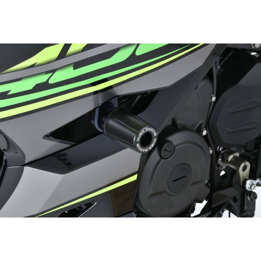 OVER オーヴァー レーシングスライダーキット ブラック Ninja400(18) :59-722-01B:motoISM - 通販 -  Yahoo!ショッピング