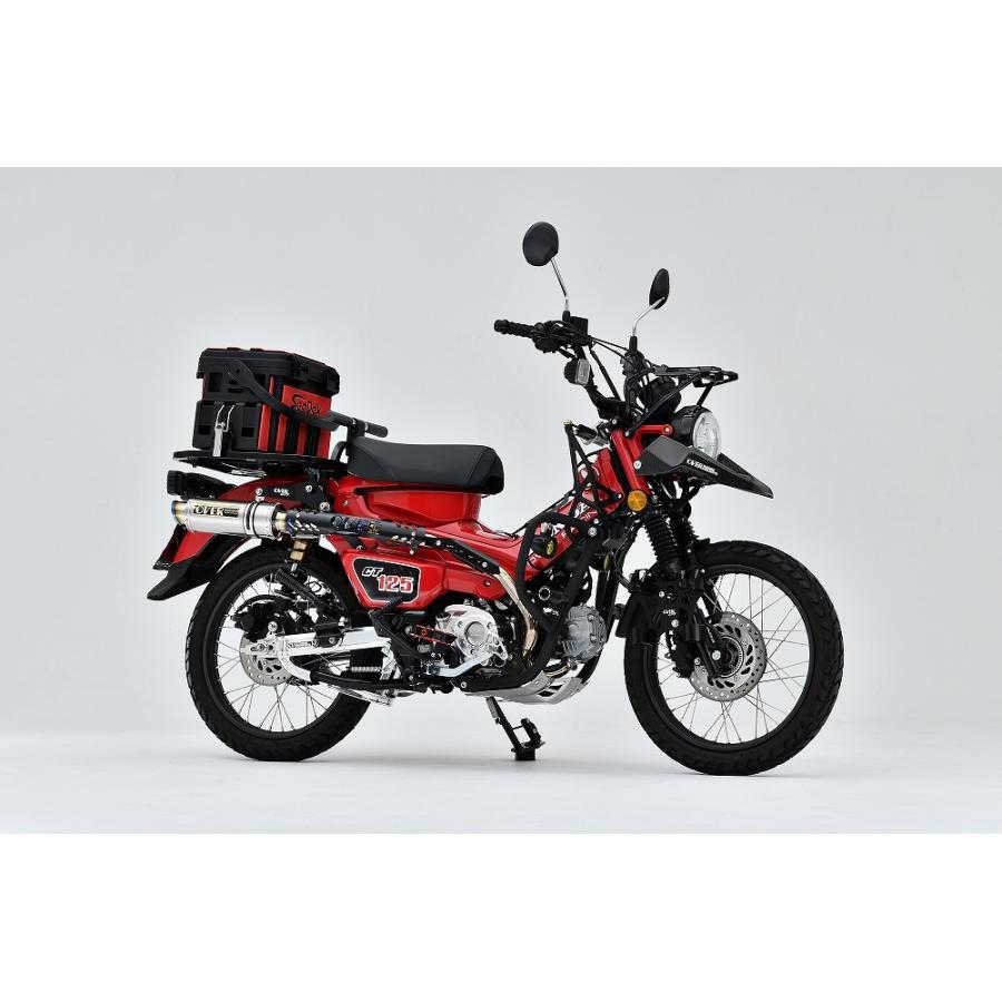ハンターカブ125カーボン製 フロントハーフフェンダー OVER RACING（オーバーレーシング） OVER オーヴァー フロントダウン
