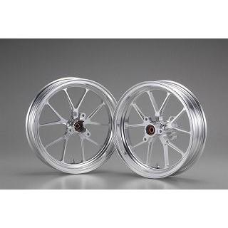 OVER オーヴァー スポーツホイール GP-TEN シルバー 2.50-12/2.75-12 セット NSF100・XR100｜motoism