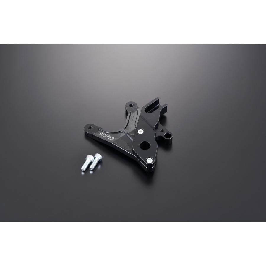 OVER キャリパーサポート前後セット　レブル250/500用 Fキャリパーサポート ブレンボ4P用 BLK Rebel250(17-)/500(17
