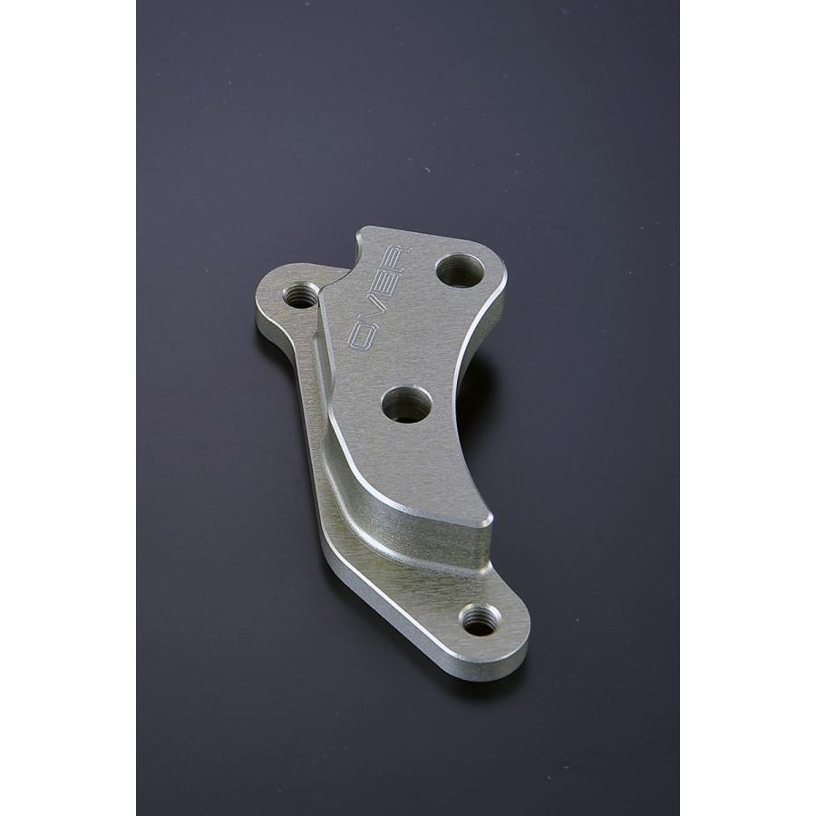 OVER オーヴァー フロントキャリパーサポート ブレンボ4P用 左側 NSF100