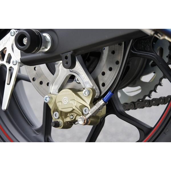 OVER オーヴァー リアキャリパーサポート ブレンボ2P(カニ)用 YZF-R25・MT-25｜motoism｜02