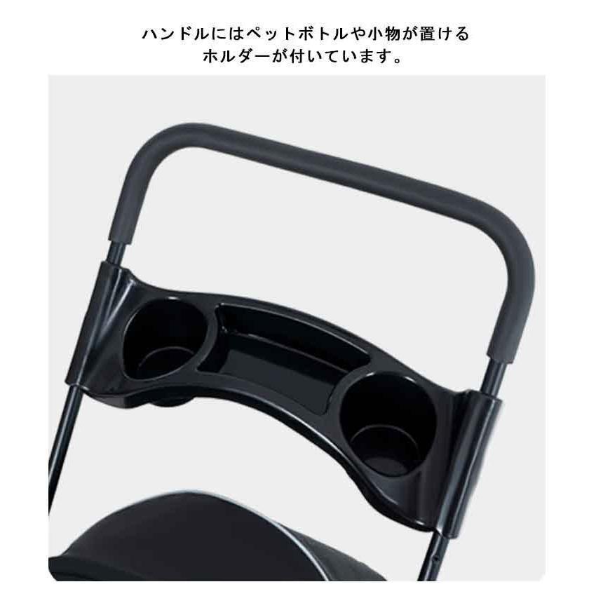 大型犬 お出かけ 折りたたみ ペット 折り畳み 多頭用 バギー ペットカート 後輪ブレーキ付き カート 4輪 老犬 犬 介護用 犬用ベビーカー 360_11