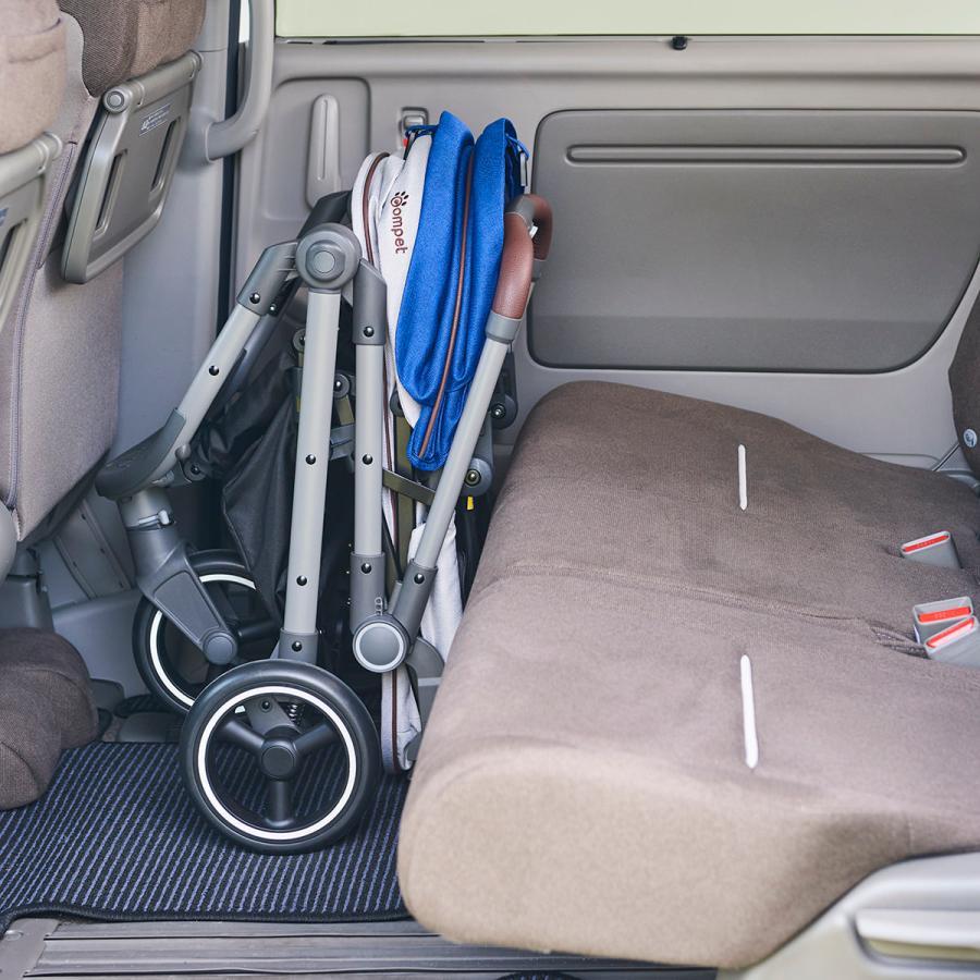 Compet コムペット lulutail ルルテイル ラバーロックグレー 3輪