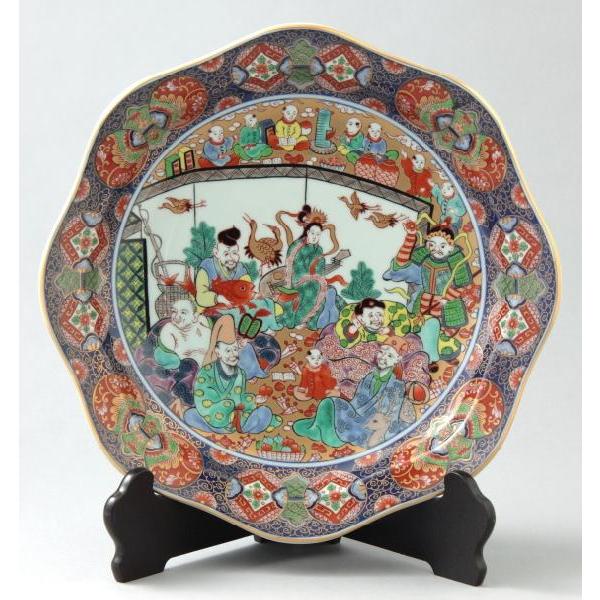 有田焼】 七福神図 飾皿 30cm : 有田焼や 心器 - 通販 - Yahoo