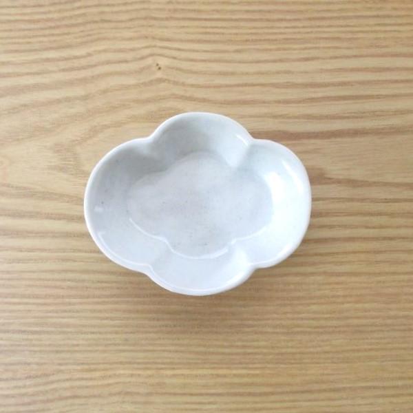 有田焼 豆皿 豆鉢 お皿 おしょうゆ皿 李朝白磁木瓜 おしゃれ シンプル