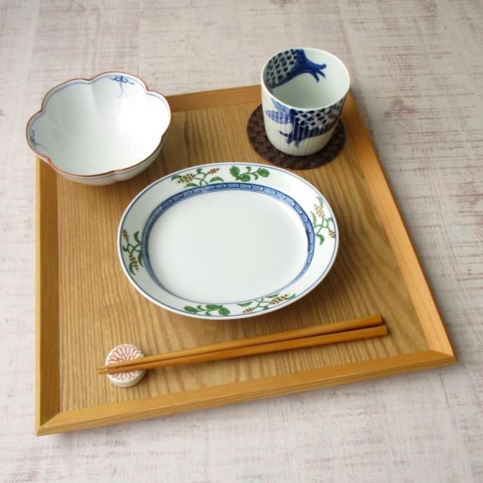 有田焼 麦 小判皿 おしゃれ シンプル 上品 楕円皿 デザート皿 お肉料理