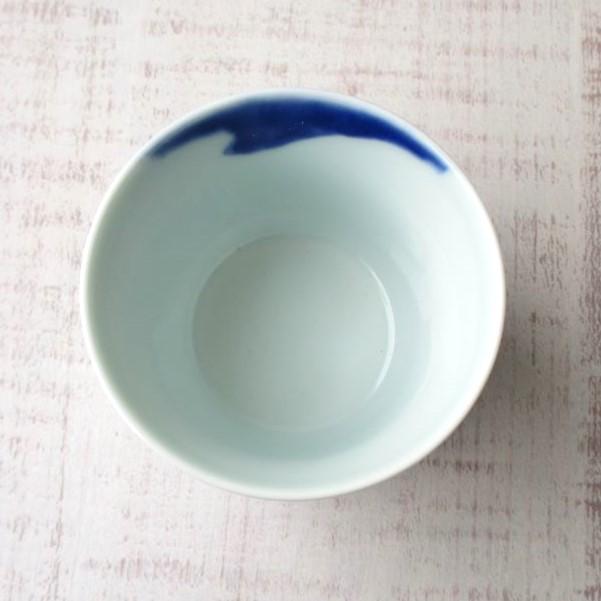 有田焼 渓山窯 染付 ナガスくじら 蕎麦猪口 上品 モダン かわいい 洗練