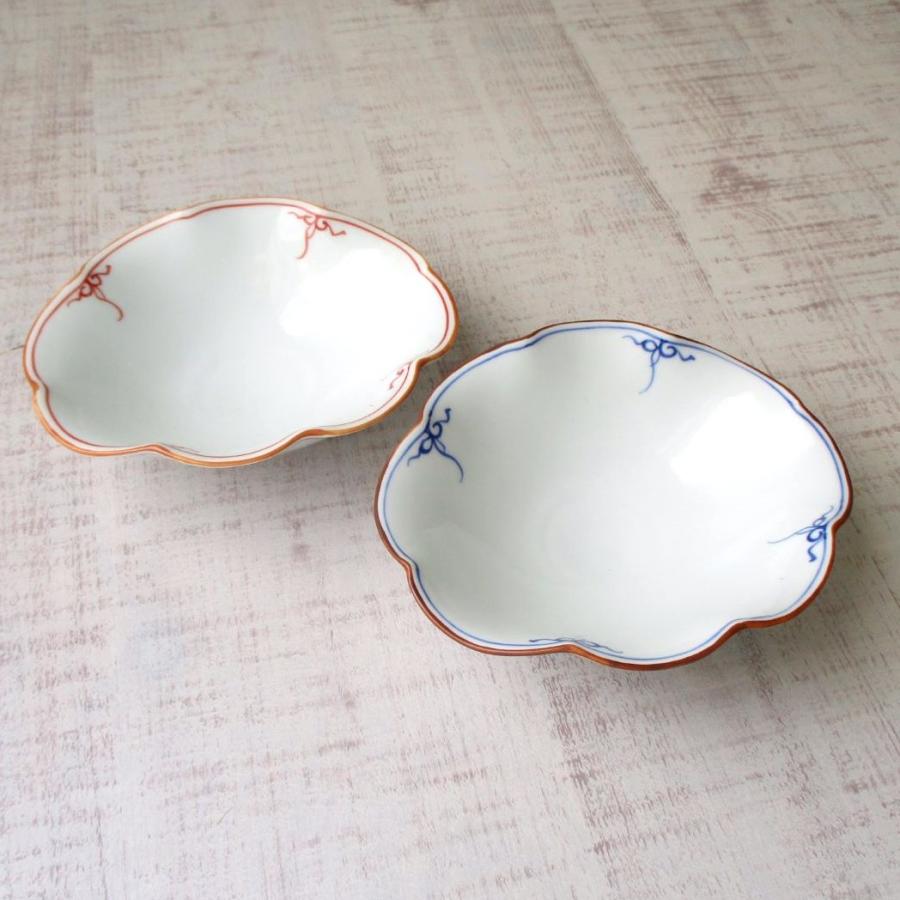 岡晋吾 楕円小鉢 2点 小皿 作家 器 美品 波佐見焼 食器 和食器 多用鉢