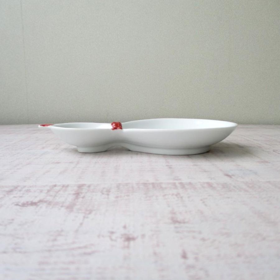 余宮　隆さん　ひょうたん皿　2枚セット 余宮隆 121.粉引飯碗 | 陶屋なづな