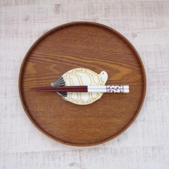 有田焼 錦雪衣菱模様亀形 銘々皿 小皿 取皿 菓子皿 幸楽窯 お正月