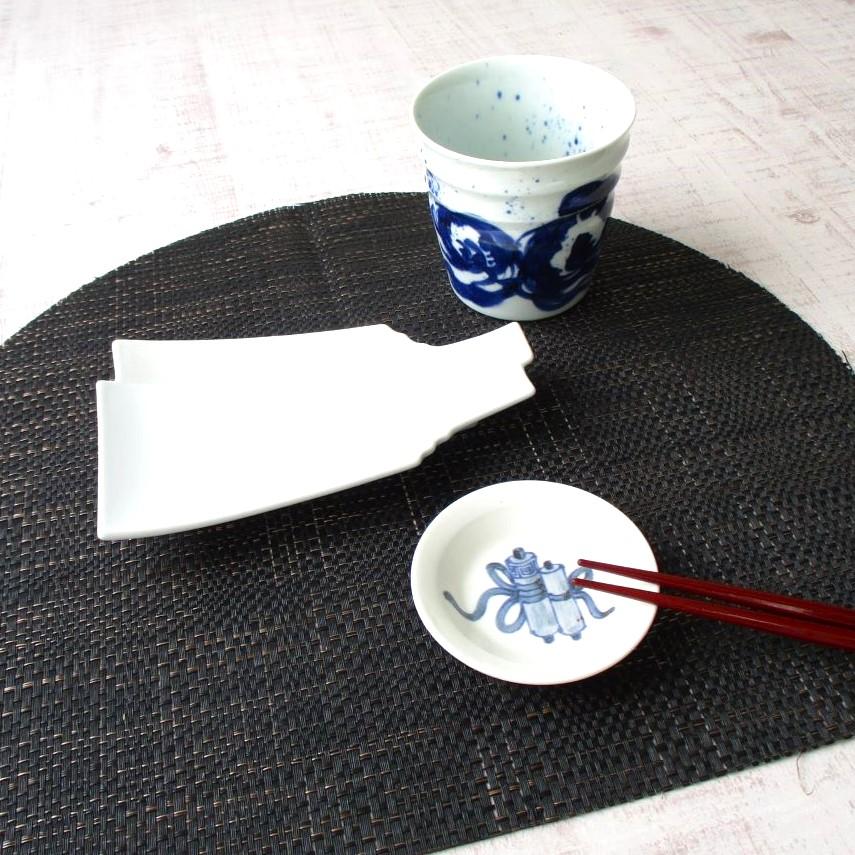 有田焼 幸楽窯 錦銀彩 羽子板重ね 銘々皿 お皿 菓子皿 多用皿 ケーキ皿