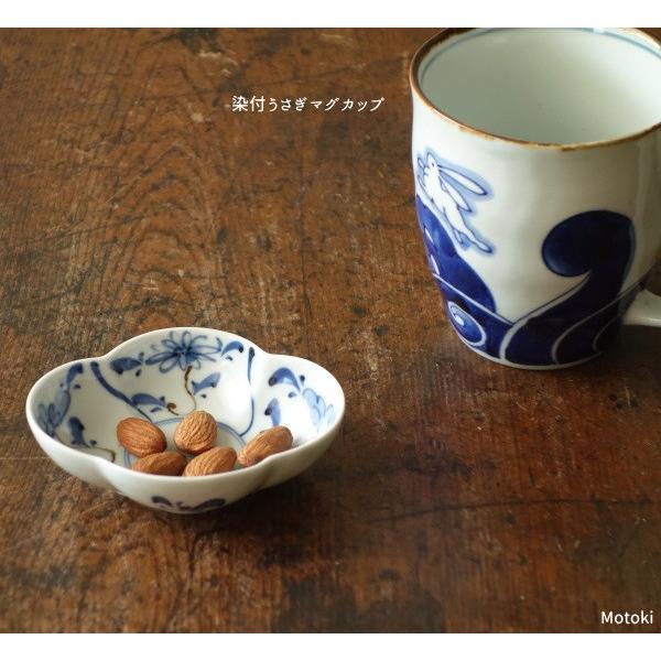 有田焼 染付間取錆草花木瓜小付（豆鉢） : 有田焼や 心器 - 通販