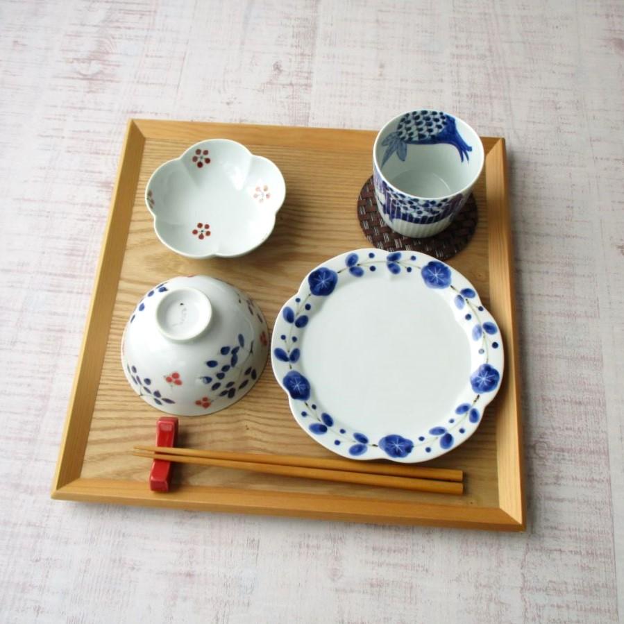 有田焼 皓洋窯 小鉢 錦錆小花ちらし 梅小鉢 取鉢 小皿 取皿 デザート鉢