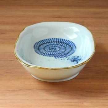 伊万里焼蛸唐草皿 有田焼 伊万里焼 染付 蛸唐草 カレー皿 楕円皿 深皿 盛皿 パスタ