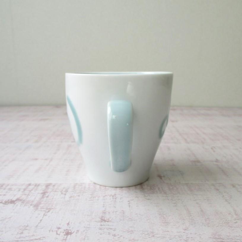 有田焼 伊万里焼 マグカップ かけわけ四角マグカップ(白) おしゃれ