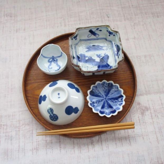 伊万里焼きの小鉢 SALE】95片口小小鉢 (A/B/C/D/E) 9.5cm