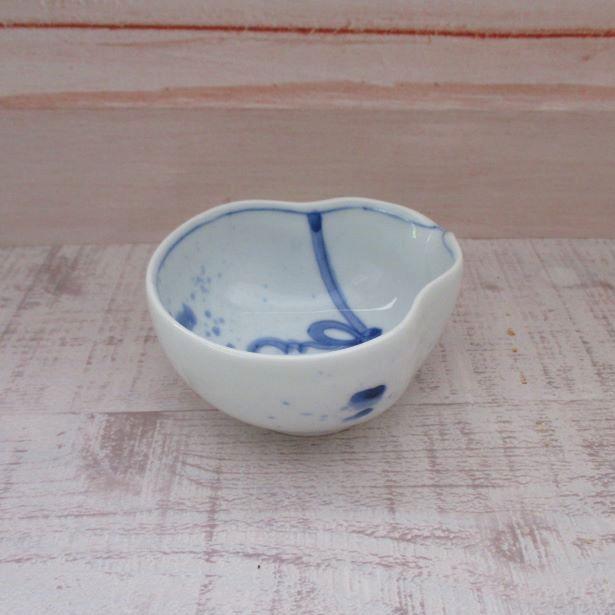 有田焼 伊万里焼 染付 ひさご小付 ミニ小鉢 豆鉢 珍味 シンプル 上品