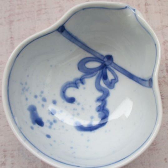 有田焼 伊万里焼 染付 ひさご小付 ミニ小鉢 豆鉢 珍味 シンプル 上品
