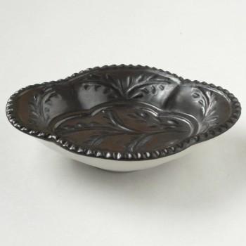 伊万里焼 モノクロ木瓜手塩皿（豆皿） : 有田焼や 心器 - 通販