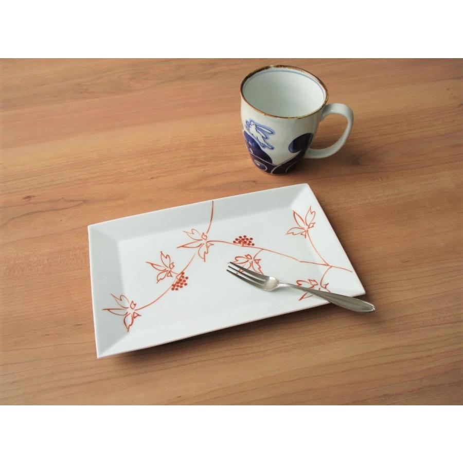 伊万里焼 お皿 長皿 プレート 朝食 夕食 おしゃれ 上品 洗練 シンプル