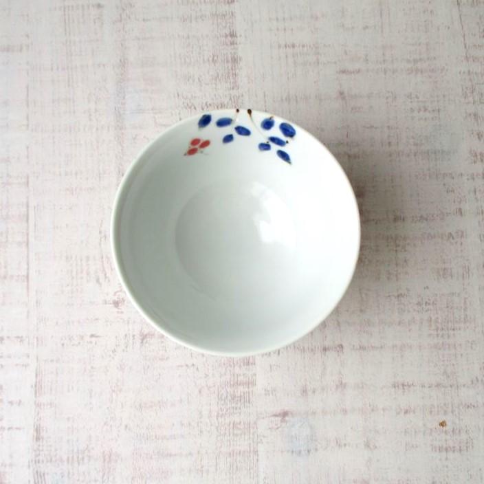 有田焼 伊万里焼 南天 茶付 小 ご飯茶碗 飯碗 お碗 茶碗 かわいい