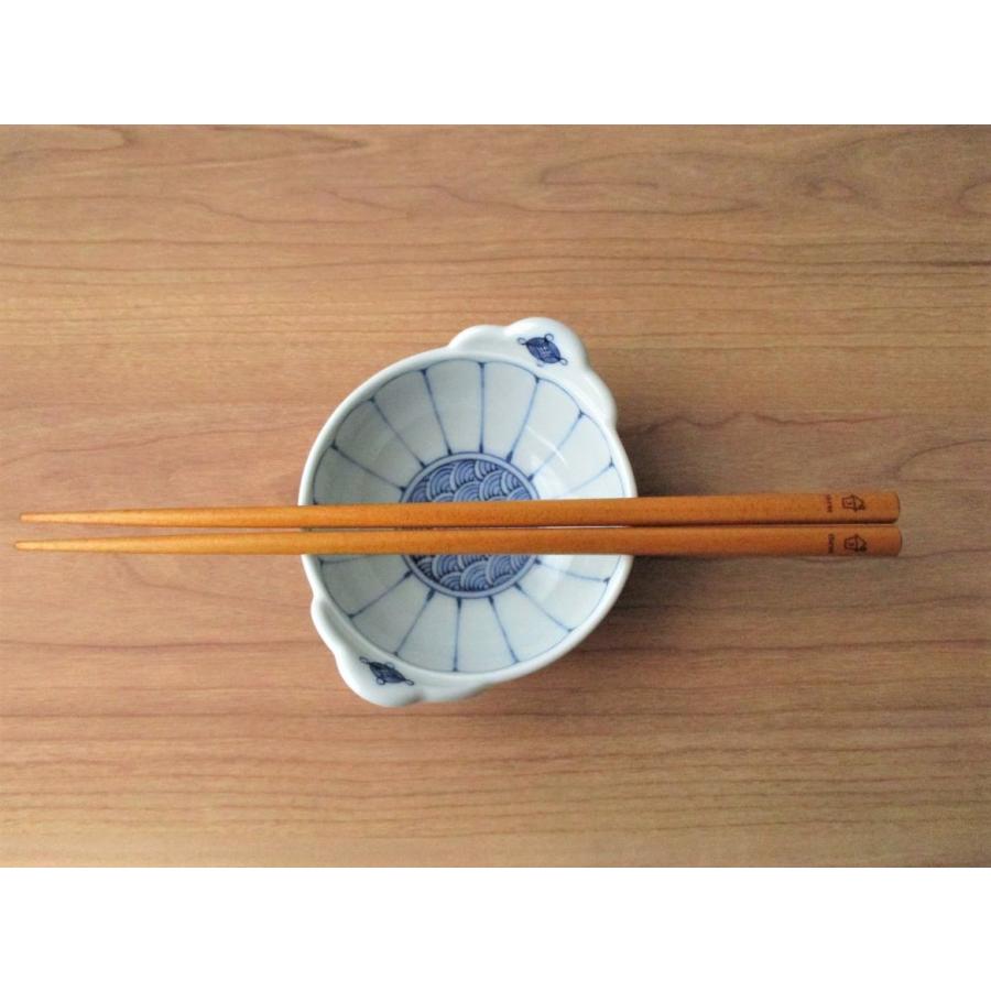 波佐見焼 食器 和食器 小鉢 小付 副菜 おしゃれ シンプル 上品 染付 菊