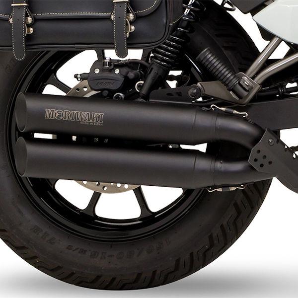MORIWAKI エリミネーター400用スリップオンクロスツインマフラー モリワキ 【在庫あり】MORIWAKI 01810-CG261-02 スリップオンマフラー