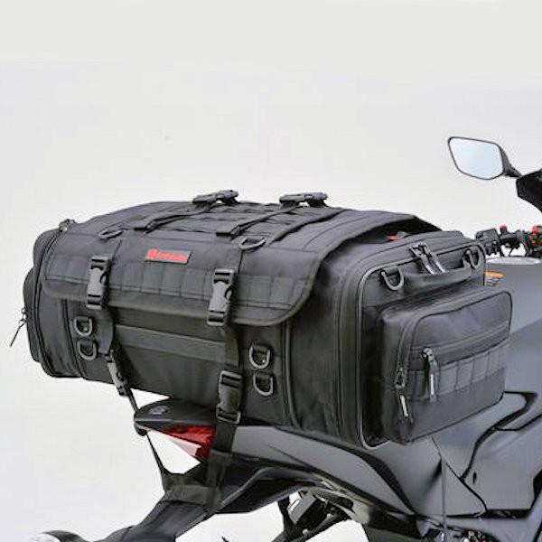 デイトナ DAYTONA 16930 ヘンリービギンズ TOURING SEAT BAG PRO DH-743 Mサイズ 37〜44L H230×W500〜620×D300mmの画像
