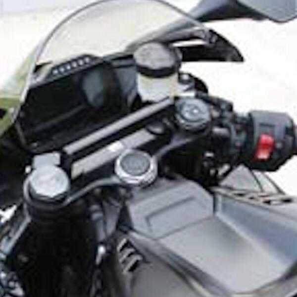 キジマ KIJIMA 204-0699 ハンドルマウントステー ブラック 1.5Kg ホンダ CBR1000RR-R