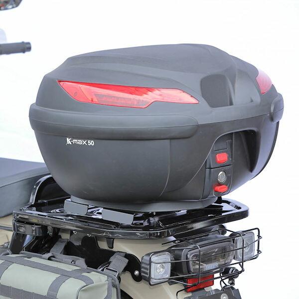 キジマ (KIJIMA) 210-2763 リアキャリア BOXベース ブラック ホンダ CT125の画像