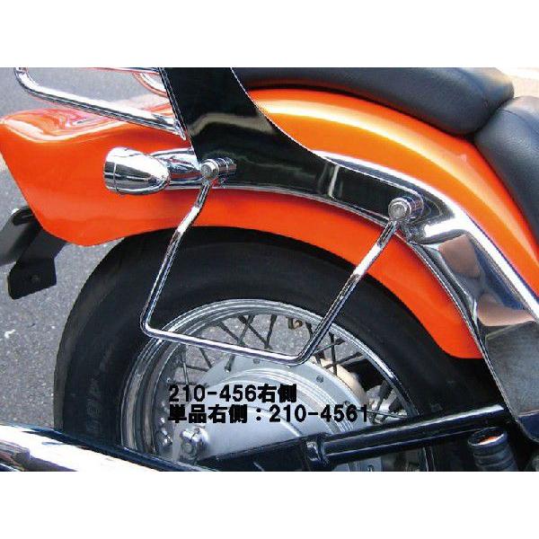 キジマ (KIJIMA) 210-4562 サドルバックサポート メッキ 左側 ヤマハ ドラッグスター400STD DRAGSTAR｜motokichi｜02